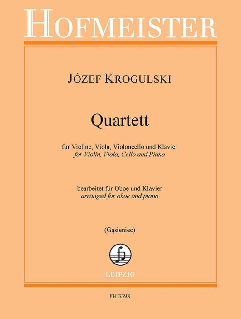 Quartett für Violine, Viola, Cello und Klavier